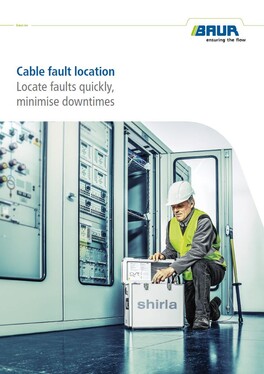 Brochure: Cable fault location | BAUR GmbH
