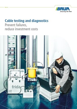 Product brochure: Cable testing and cable diagnostics | BAUR GmbH