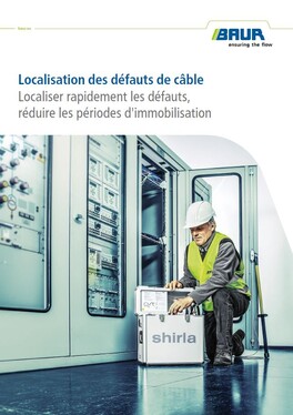 Brochures: Localisation des défauts de câble | BAUR GmbH