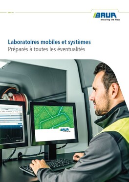 Brochure produit: Laboratoires mobiles et systèmes | BAUR GmbH