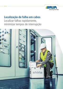 Brochura do produto: Localização de falha em cabo | BAUR GmbH