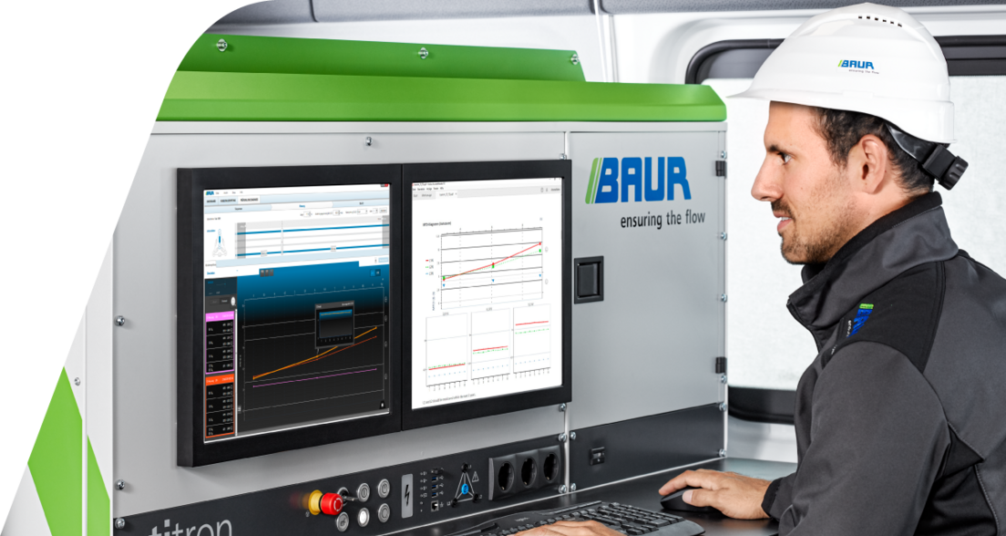 Cable test van: titron® | BAUR GmbH Cable test van: titron® | BAUR GmbH