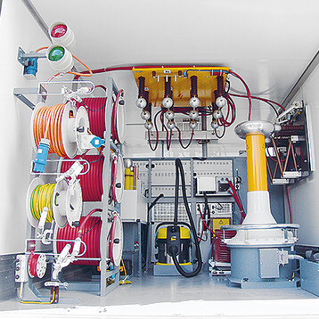 Cable test van: transcable | BAUR GmbH
