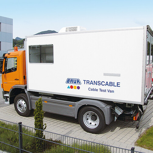Applications: Test van equipment | BAUR GmbH Applications: Test van equipment | BAUR GmbH