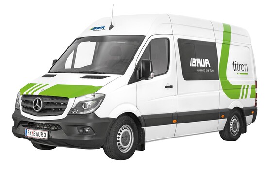 Laboratoire mobile de maintenance: titron® | BAUR GmbH