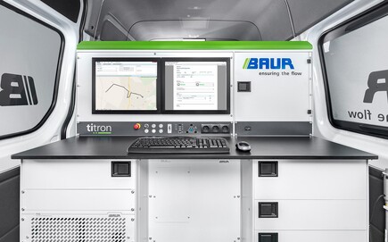 Vehículo de medición de cables: titron® | BAUR GmbH