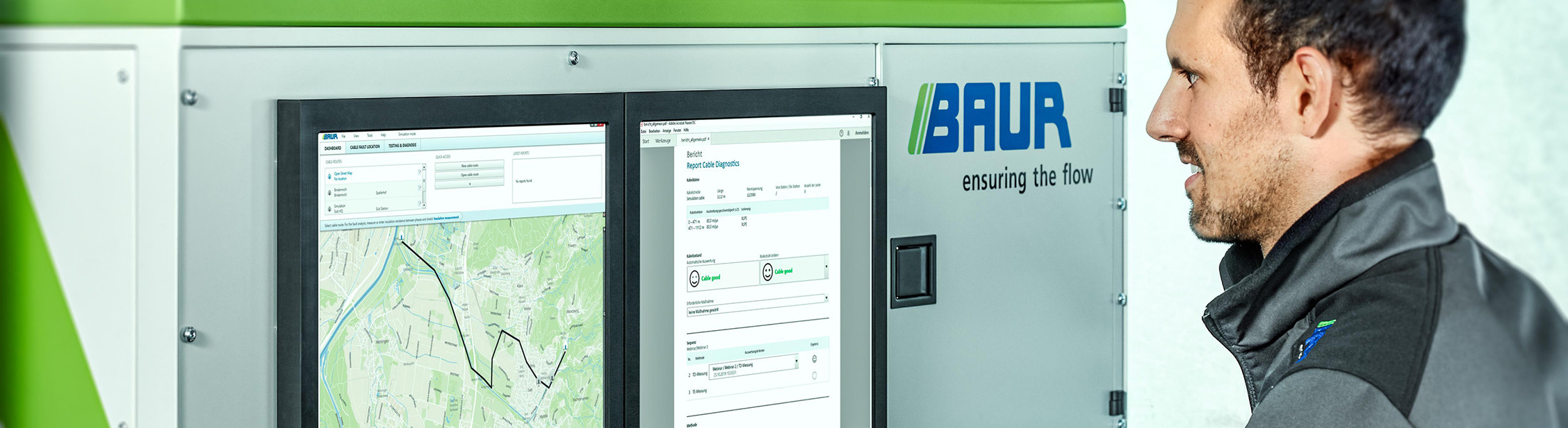 Kabelmesswagen: Systemlösungen mit Mehrwert | BAUR GmbH