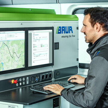 Applications: Cable test vans and systems | BAUR GmbH