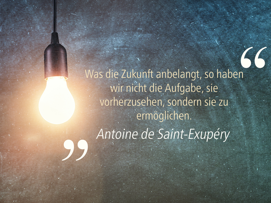 Innovation: Antoine de Saint-Exupéry | BAUR GmbH Innovation: Antoine de Saint-Exupéry | BAUR GmbH
