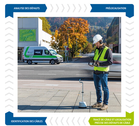 Kabelfehlerortung: Prozessschritt Trassierung &amp; Nachortung | BAUR GmbH