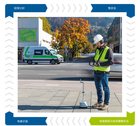 Kabelfehlerortung: Prozessschritt Trassierung &amp; Nachortung | BAUR GmbH