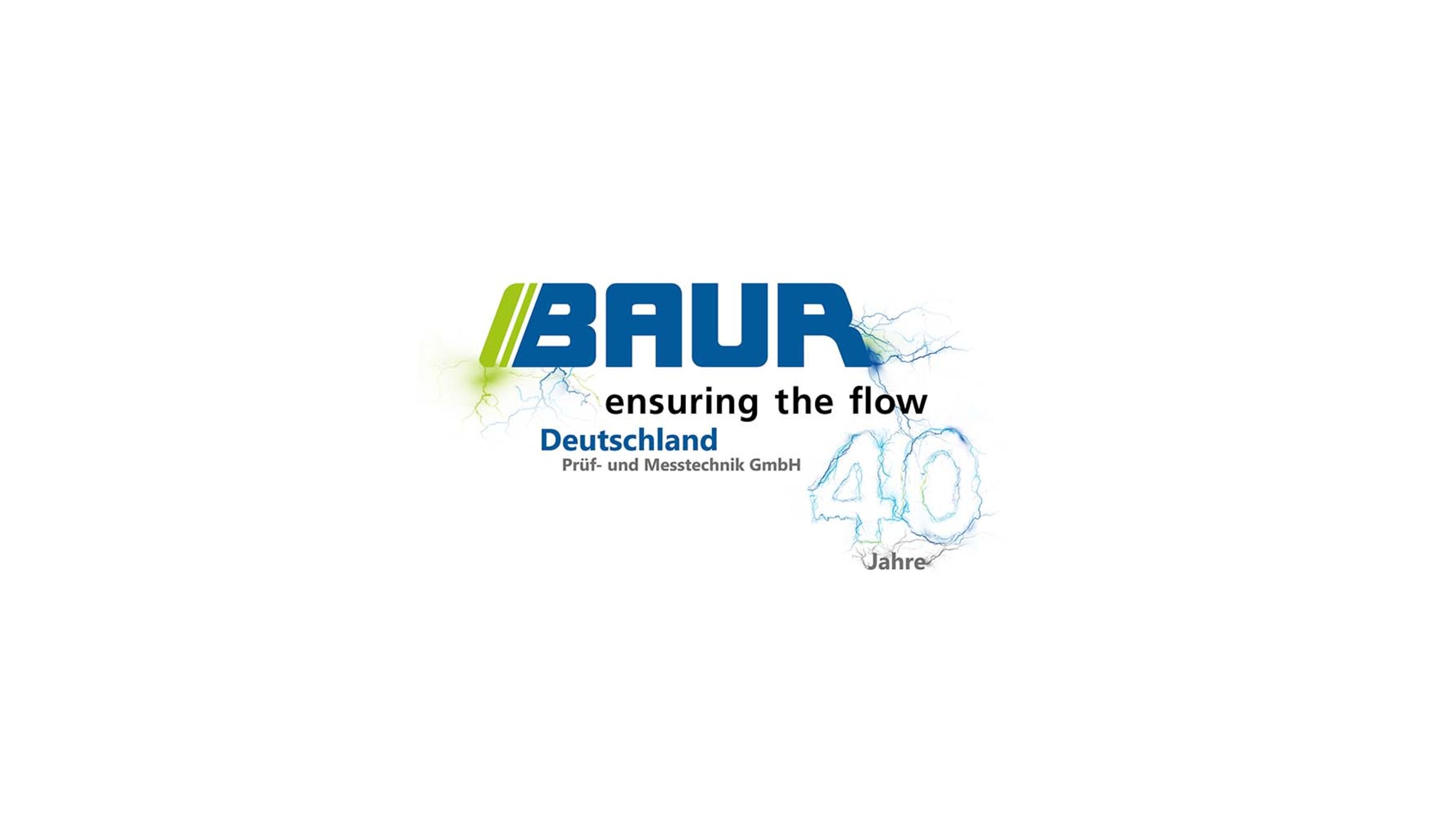 Logo | 40 Jahre BAUR Deutschland Logo | 40 Jahre BAUR Deutschland