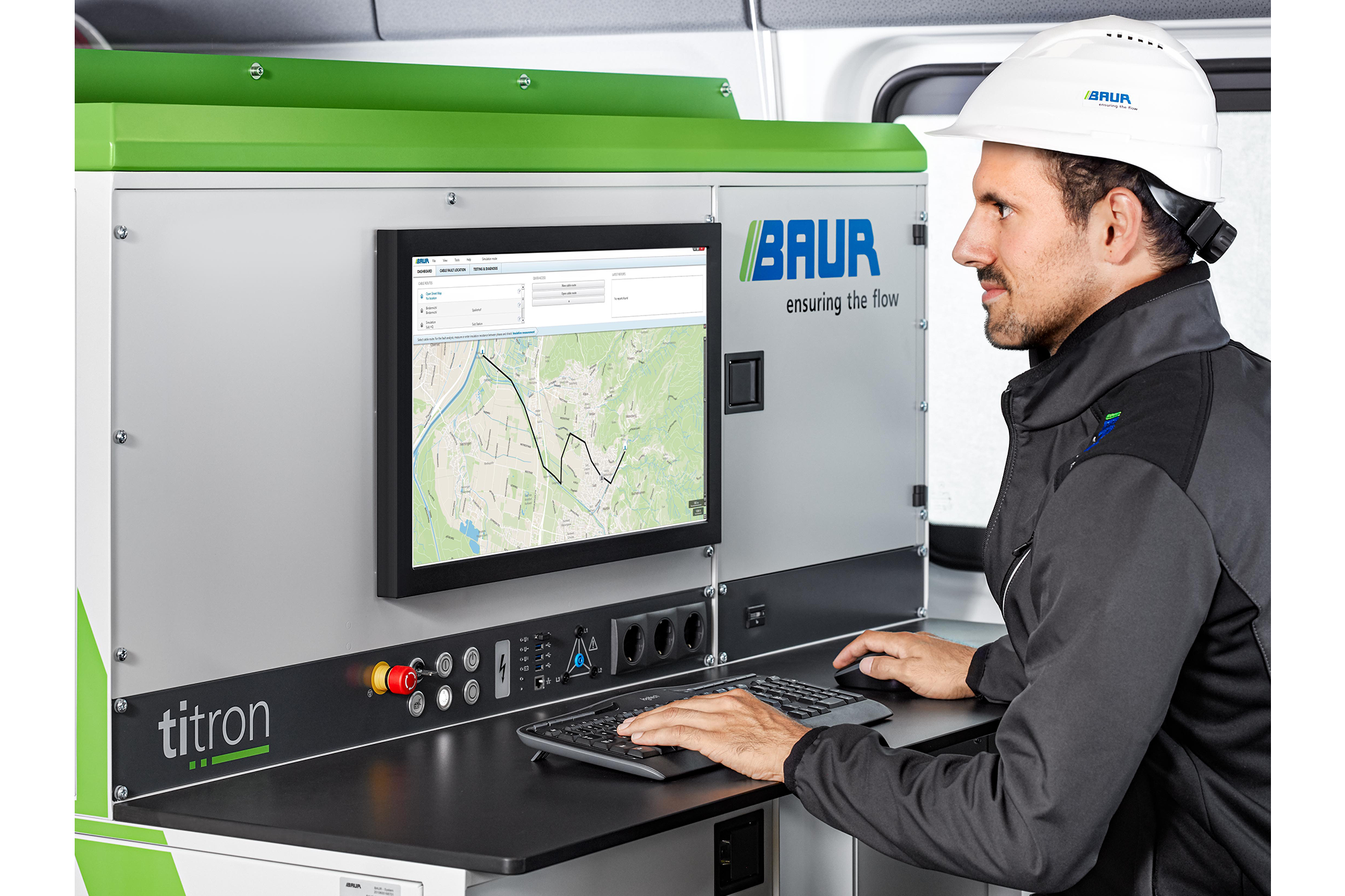 Cable testing and diagnostics: viola TD I BAUR GmbH