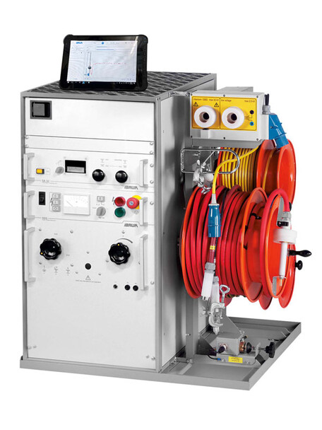 Cable fault location system: Syscompact 400 I BAUR GmbH