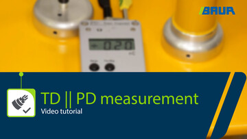 Video tutorial: TD || PD measurement | BAUR GmbH