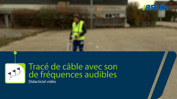 Didacticiel vidéo : tracé de câble avec sonde de fréquences audibles AFP  | BAUR GmbH
