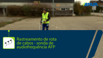 Vídeo tutorial: rastreamento de rota de cabos com a sonda de audiofrequência AFP| BAUR GmbH