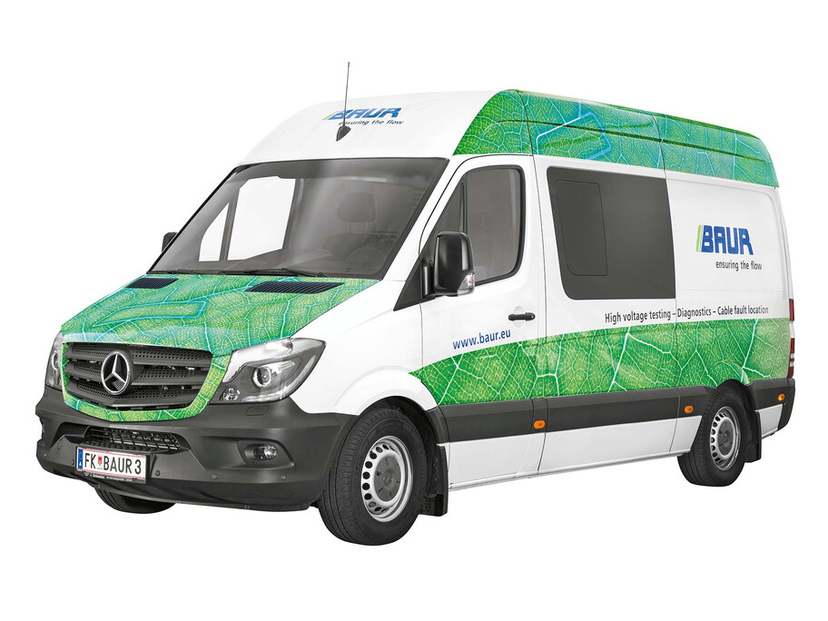 Kabelmesswagen: transcable | BAUR GmbH Kabelmesswagen: transcable | BAUR GmbH