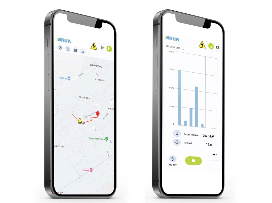 Cable Fault Location App: Localisation en douceur et en toute sécurité | BAUR GmbH